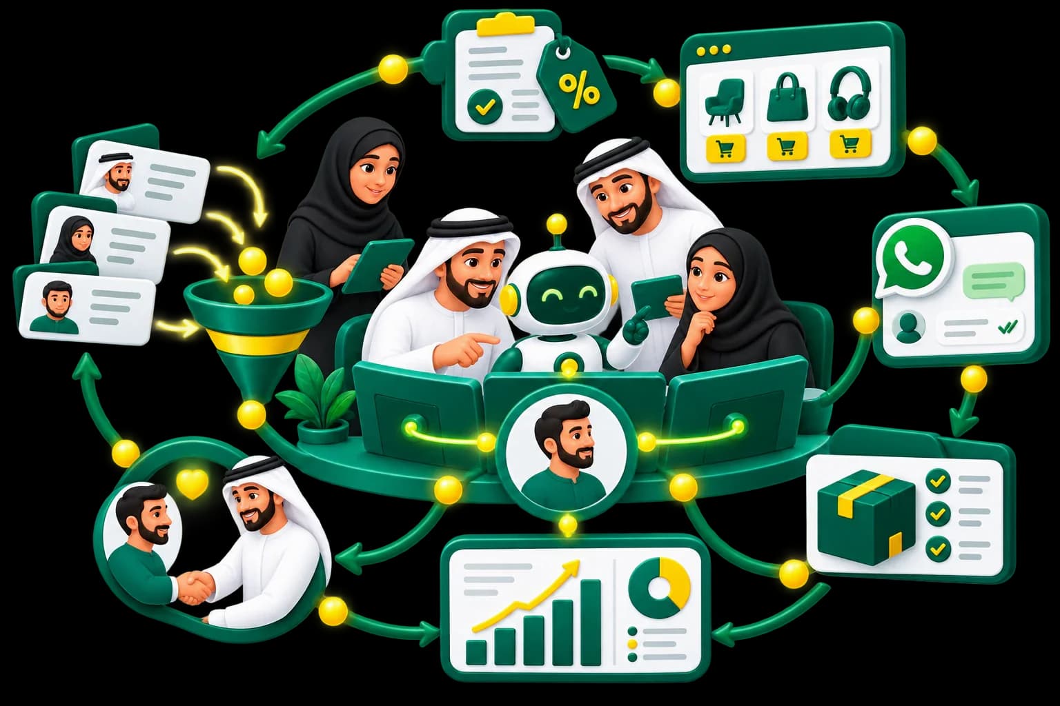 Analytics & Reporting Solutions in Dubai, UAE visual by Destpeka Digital